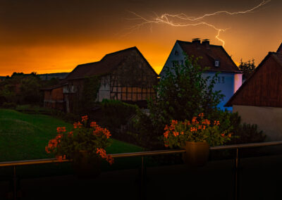 Gewitter in Bebra
