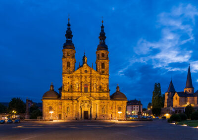 Fuldaer Dom zur Blauen Stunde